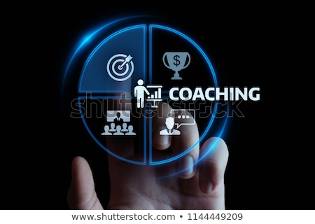 Stock photo: Coaching Sign