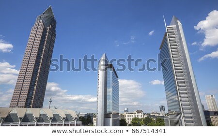 Stok fotoğraf: Messeturm - Fair Tower Of Frankfurt