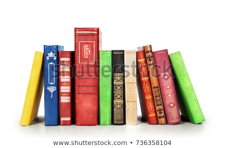 Foto stock: Tattered Book Isolated On White Background