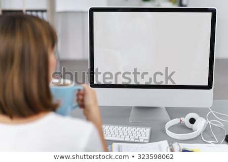 Stock foto: Woman Looking At Viewer