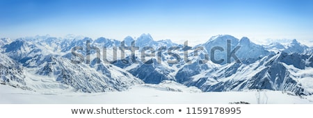 Stockfoto: Ushba - A Beautiful Mountain Peak In The Caucasus