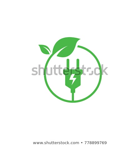 Foto stock: Green Power Supply