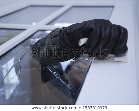 Stock photo: Broken Door And Windows