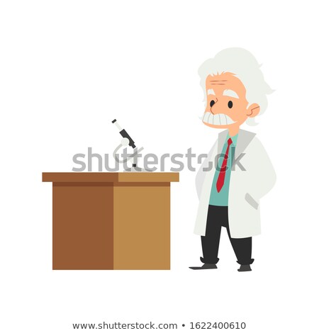 Stockfoto: Scientific Professor Character