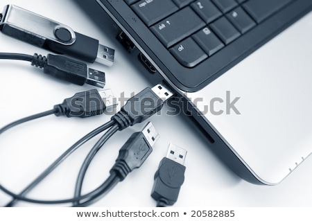 Stockfoto: Selection Of Different Computer Storage Devices