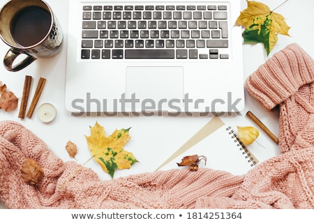 Stock photo: Desk In Home Office - November