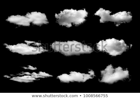 Stock foto: Fluffy Cumulus Cloud Cutout