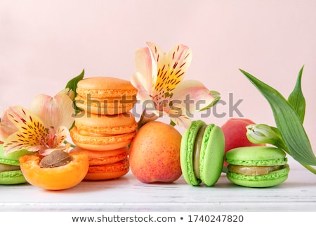 Stockfoto: Apricot Macaroon