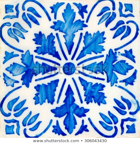 Foto stock: Traditional Portuguese Glazed Tiles