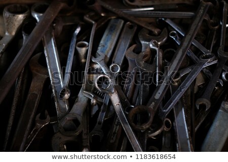 Stock photo: Rusty Old Tools