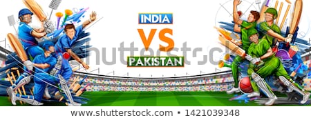 Stockfoto: Batsman Player Playing Cricket Championship Sports 2019