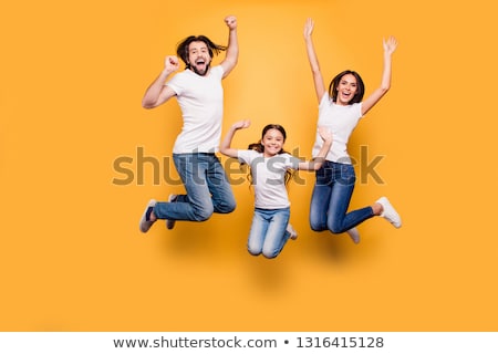 Сток-фото: Portrait Of Happy Mother And Daughter Spend Free Time Together