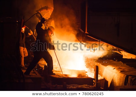 Imagine de stoc: Liquid Metal From Blast Furnace