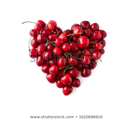 [[stock_photo]]: Heart Shaped Cherry Berries