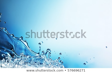 Stock fotó: Turquoise Water Splash