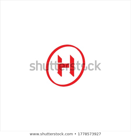 Stock photo: A Letter H For Heart