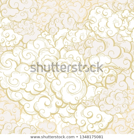 Stock foto: Seamless Oriental Background