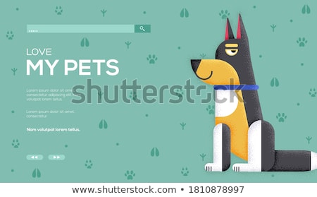 Foto d'archivio: Dogs Friendly Place Concept Banner Header