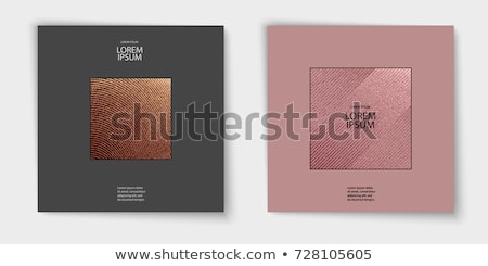 Foto stock: Copper Holiday Sparkling Glitter Abstract Background Luxury Shi