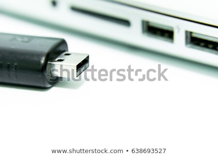 Foto stock: Cable Being Plugged
