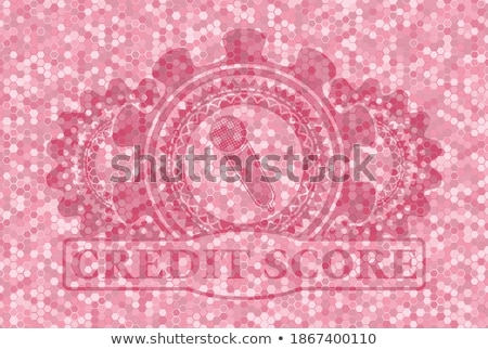 Foto stock: Online News Pastels Hexagonal Background