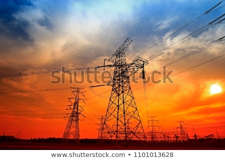 Сток-фото: Sunset Pylon