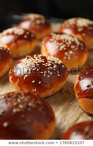 Stock photo: Bun In The Oven Closeup