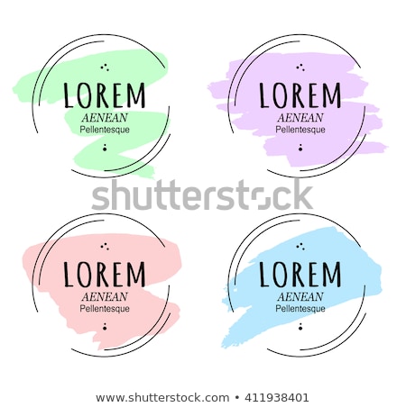 Stock photo: Abstract Rounded Banner