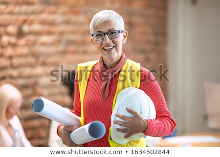 Stock foto: Portrait Of Individual Architect