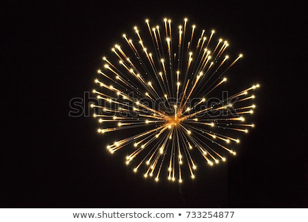 Stock photo: Long Exposure Of Fireworks