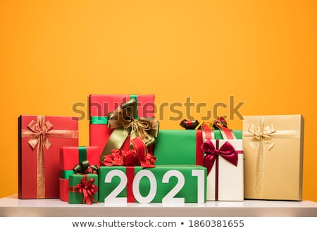 Stock photo: Presenting Alot Of Gifts