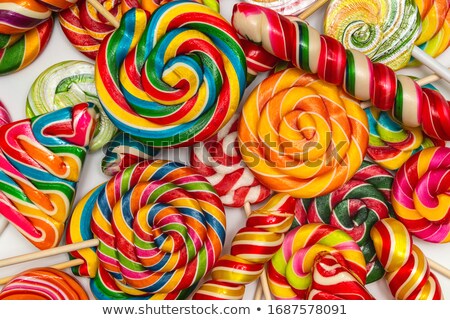Stock photo: Lollipop Background
