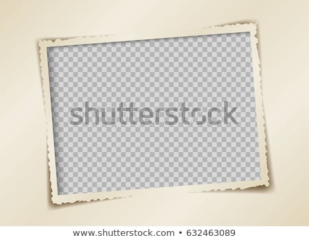 Foto stock: Carved Frame