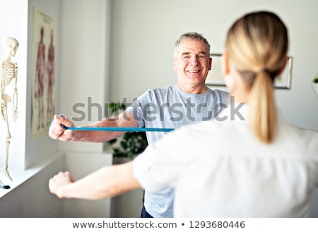 Stock photo: A Modern Rehabilitation Physiotherapy In The Room