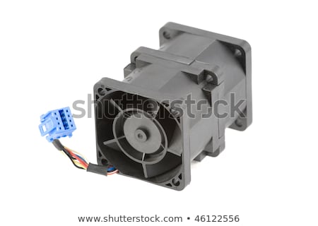 Stockfoto: Dual Rotor Cabled Cooling Fan
