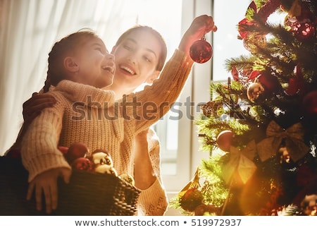 Foto stock: Christmas Family Traditions