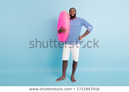 Stockfoto: Full Length Photo Of Young African American Guy Wearing Sweater