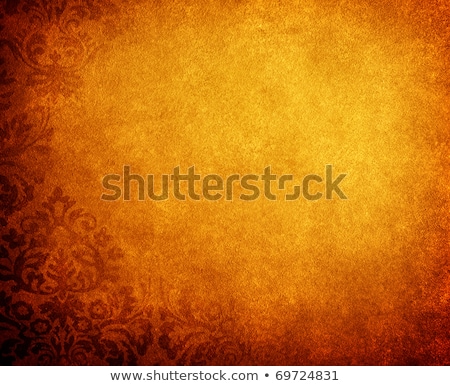 Foto d'archivio: Victorian Grunge Background With Gold Classical Pattern