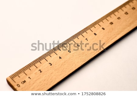 Stock photo: Wooden Ruler