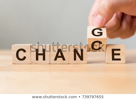 Stock foto: Change And Chance