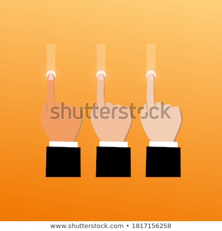 Stock photo: White Film Across The Screen