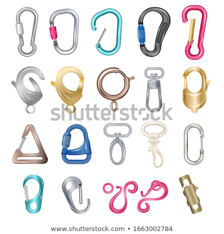 Stock photo: Carabiner