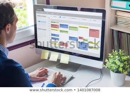 [[stock_photo]]: Businessman Organizing Work