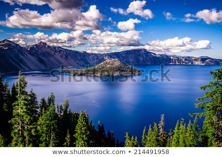 Stock foto: Volcanic Crater Lake