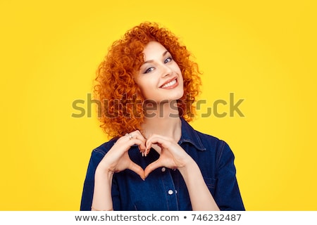 Stok fotoğraf: Portrait Of Cute Woman