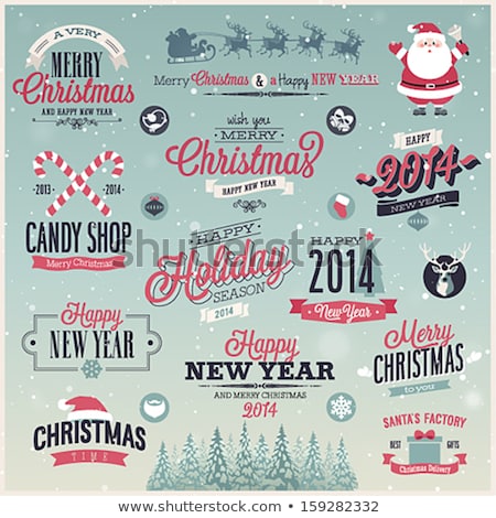 Сток-фото: Decorative Christmas Background With Snowflakes And Place To Text