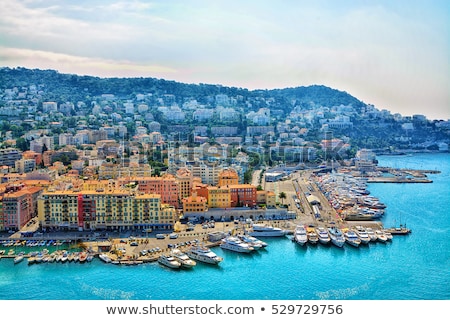 Stok fotoğraf: Aerial View Of Nice France