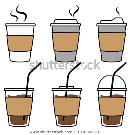 ストックフォト: Coffee Cups Clip Art