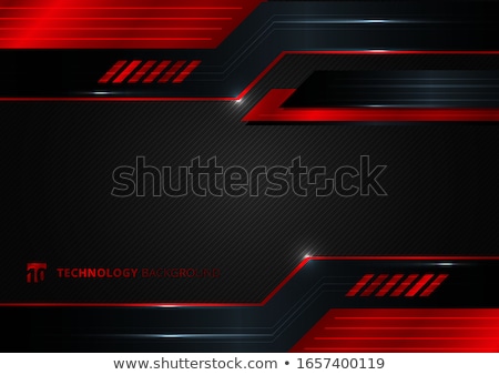 Black Corporate Background With Glowing Stripes [[stock_photo]] © phochi