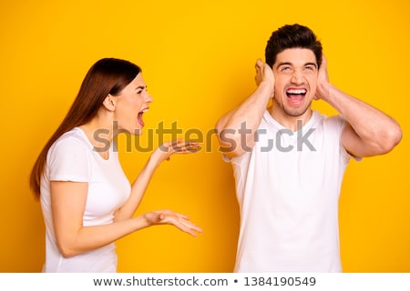 [[stock_photo]]: Close Up Of An Annoyed Young Woman Wearing T Shirt